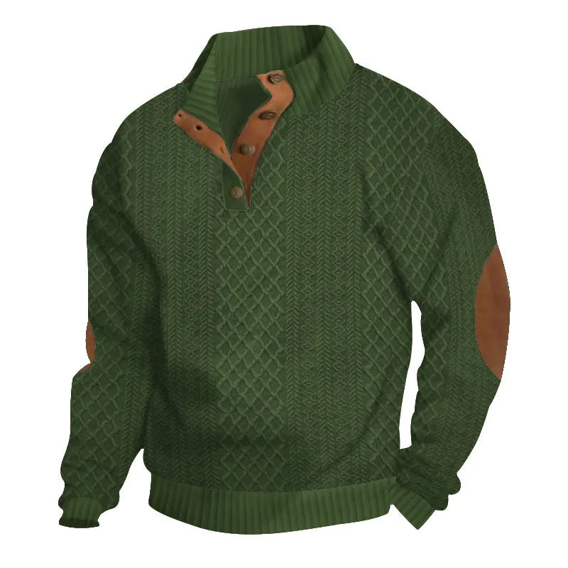 Men’s Knitted Sweater – Classic, Warm and Comfortable