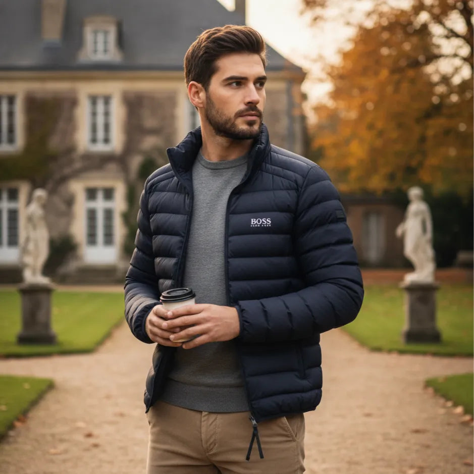 Men’s Puffer Jacket – Classic Winter Edition