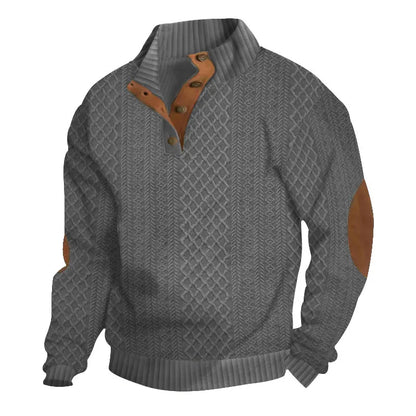 Men’s Knitted Sweater – Classic, Warm and Comfortable