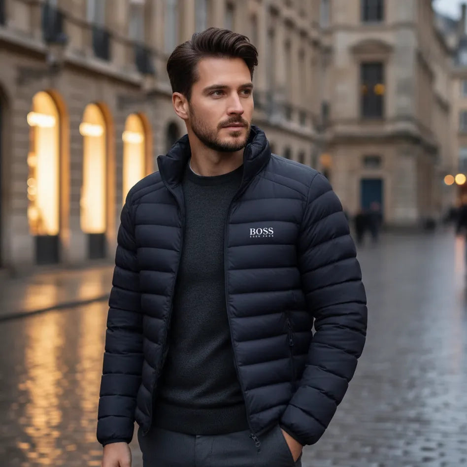Men’s Puffer Jacket – Classic Winter Edition